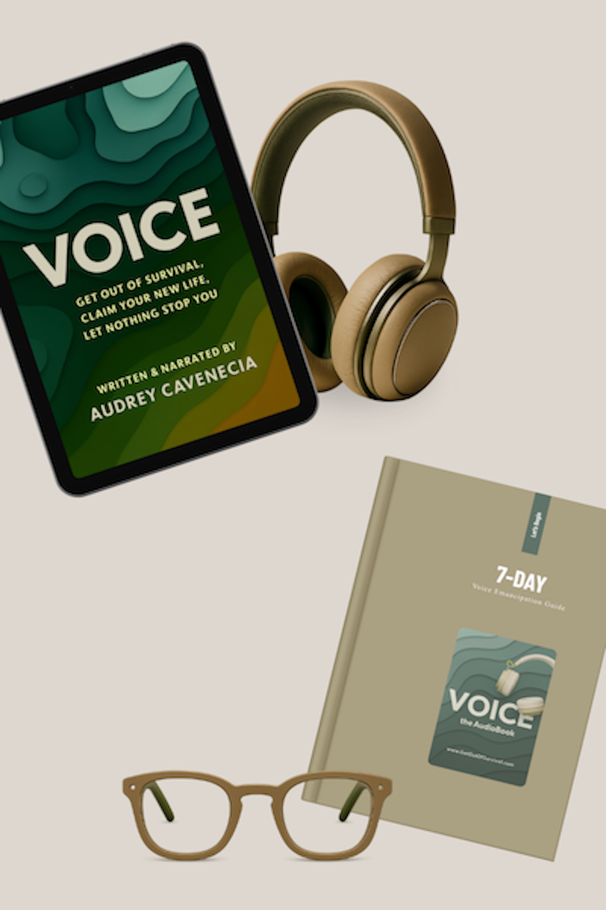 Voice, the first audiobook